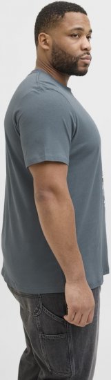 Jack & Jones Anatomy Skull Crew Neck T-Shirt Grey - T-skjorter - Store T-skjorter - 2XL-14XL