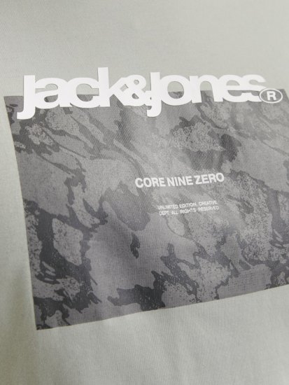 Jack & Jones Tarmac Camo Crew Neck T-Shirt Green - T-skjorter - Store T-skjorter - 2XL-14XL
