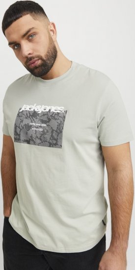 Jack & Jones Tarmac Camo Crew Neck T-Shirt Green - T-skjorter - Store T-skjorter - 2XL-14XL
