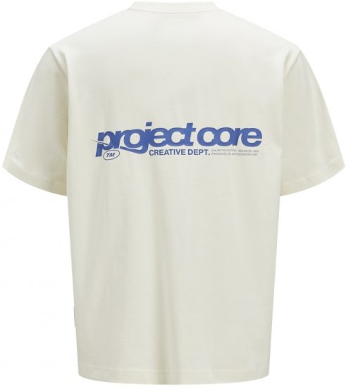 Jack & Jones Union Front & Back Print Crew Neck T-Shirt Yellow - T-skjorter - Store T-skjorter - 2XL-14XL