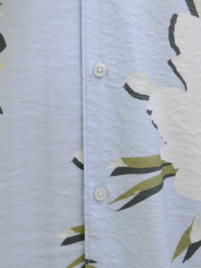 Jack & Jones Vira Marshall AOP Short Sleeve Shirt Skyway - Skjorter - Store skjorter - 2XL-8XL