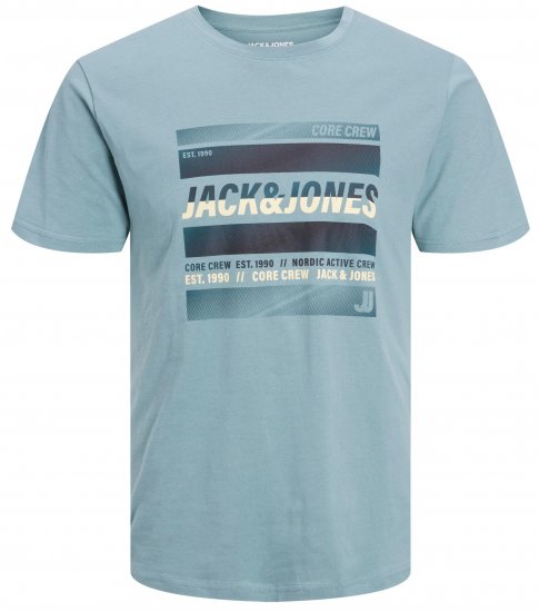 Jack & Jones JCOARC T-Shirt Light Blue - T-skjorter - Store T-skjorter - 2XL-14XL