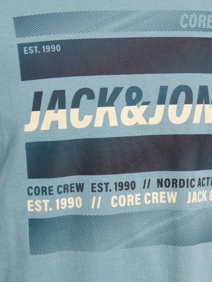 Jack & Jones JCOARC T-Shirt Light Blue - T-skjorter - Store T-skjorter - 2XL-14XL