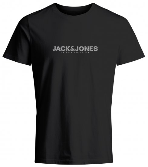 Jack & Jones JPRBLABOOSTER T-Shirt Black - T-skjorter - Store T-skjorter - 2XL-14XL