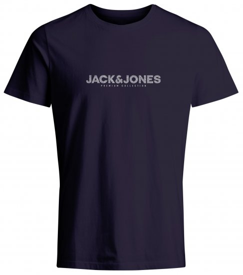 Jack & Jones JPRBLABOOSTER T-Shirt Navy - T-skjorter - Store T-skjorter - 2XL-14XL