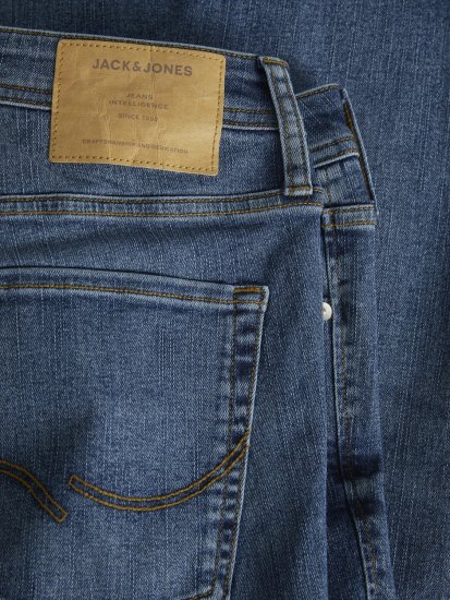 Jack & Jones JJILIAM JJORIGINAL SQ 223 Jeans Blue Denim - Jeans og bukser - Store Bukser og Store Jeans