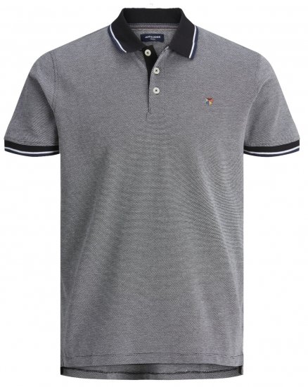 Jack & Jones JPRBLUWIN Polo Black - Polo- & piqueskjorter - Poloskjorte i store størrelser - 2XL-8XL