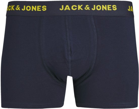 Jack & Jones JACPINK FLAMINGO TRUNKS 5 PACK Navy Blazer - Undertøy & badetøy - Undertøy store størrelser 