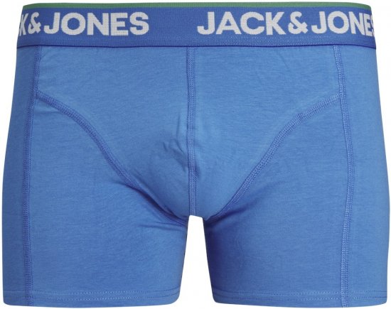 Jack & Jones JACPINEAPPLE SKULL TRUNKS 3 PACK Palace Blue - Boxershorts - Boksershorts for menn i store størrelser