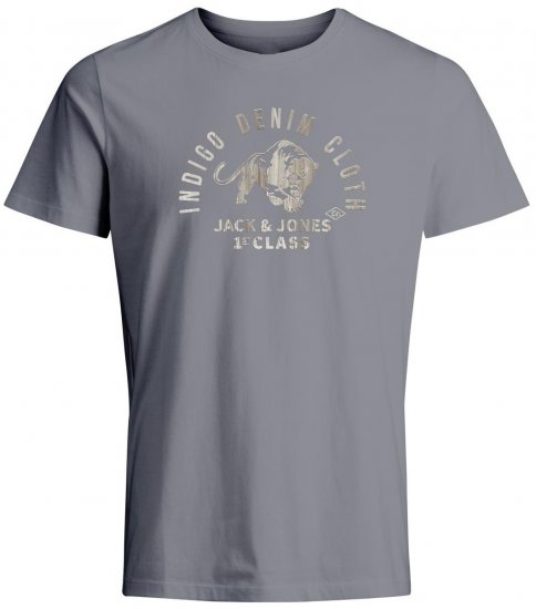 Jack & Jones JPRBLUOLLIE T-Shirt Weathervane - T-skjorter - Store T-skjorter - 2XL-14XL