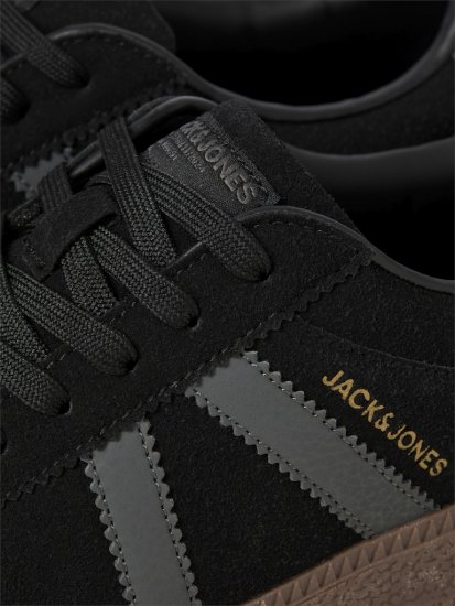 Jack & Jones Kirk International Campaign Sneakers Black/Asphalt - Herresko 40-52 - 