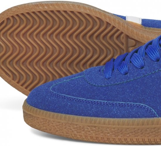 Jack & Jones Kirk International Campaign Sneakers Blue Quartz/Bright White - Herresko 40-52 - 