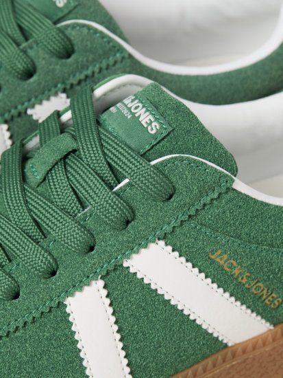 Jack & Jones Kirk International Campaign Sneakers Verdant Green with Bright White - Herresko 40-52 - 