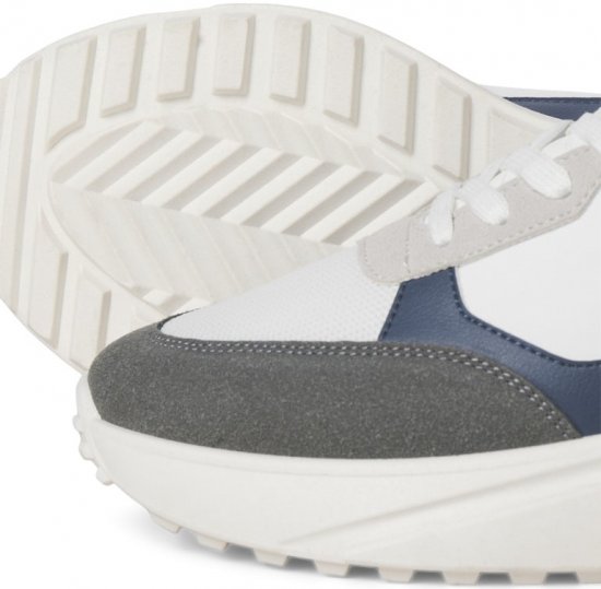 Jack & Jones Waspire Sneakers White/Castlerock - Herresko 40-52 - 