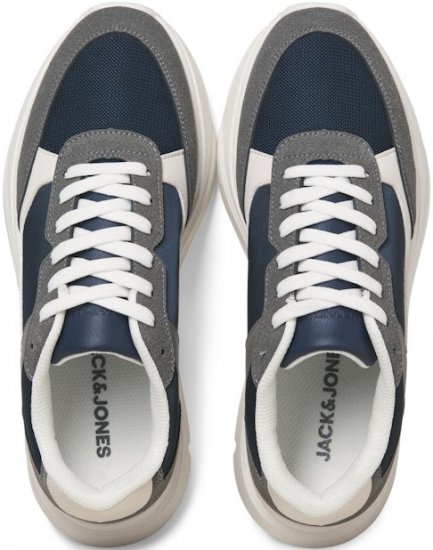 Jack & Jones Waspire Sneakers Grey/NAVY BLAZER - Herresko 40-52 - 
