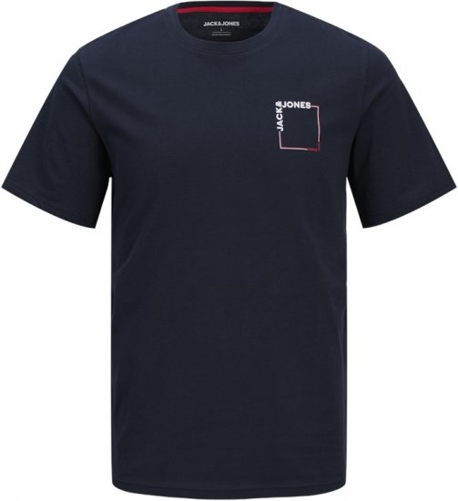 Jack & Jones Verner Crew Neck T-Shirt Blue - T-skjorter - Store T-skjorter - 2XL-14XL