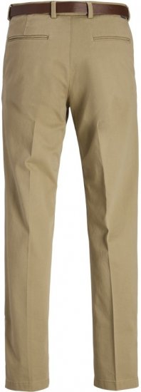 Jack & Jones Ollie Franco Chino Pants with Belt Brown - Jeans og bukser - Store Bukser og Store Jeans