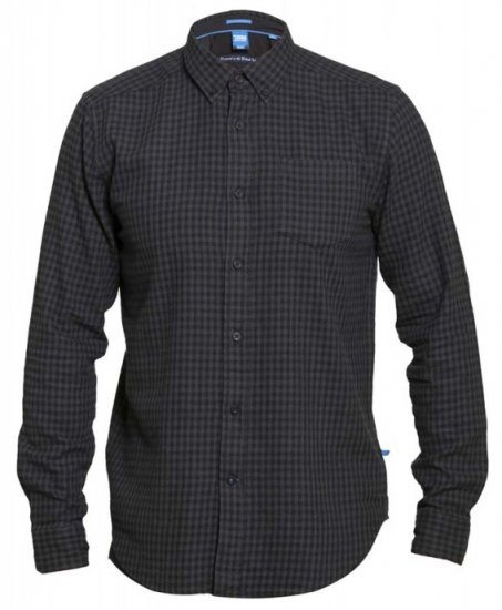 D555 Jared Long Sleeve Shirt - Skjorter - Store skjorter - 2XL-8XL