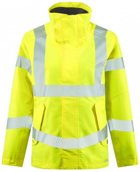 Leo Rosemoor EcoViz 15K Performance+ Breathable Women's Jacket Hi-Vis Yellow - Arbeidsklær - Arbeidsklær for damer i plus size