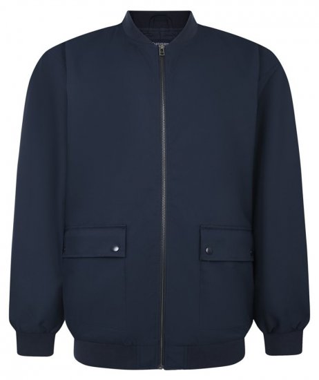 Espionage JT125 Vattert jakke mørkeblå - Jakker - Store jakker - 2XL-12XL