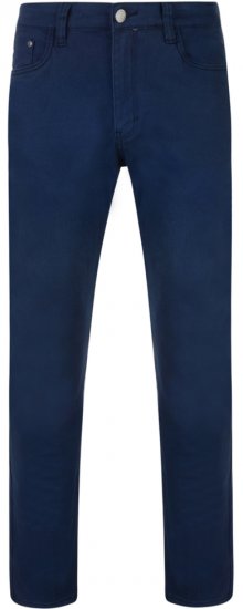 Kam Jeans Alba 5-pocket Stretch Chinos Navy - Jeans og Bukser - Store Bukser og Store Jeans