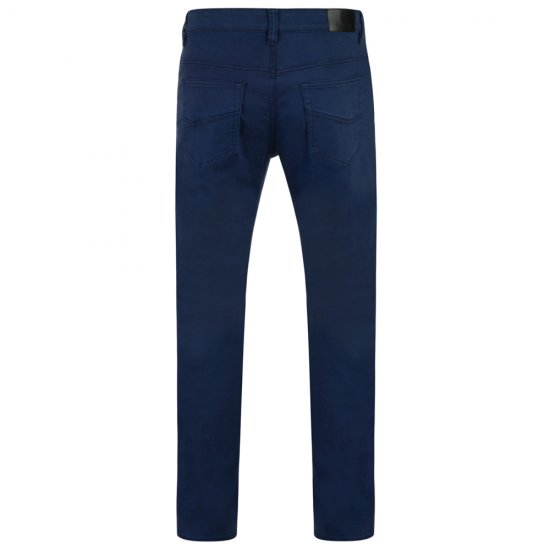 Kam Jeans Alba 5-pocket Stretch Chinos Navy - Jeans og bukser - Store Bukser og Store Jeans