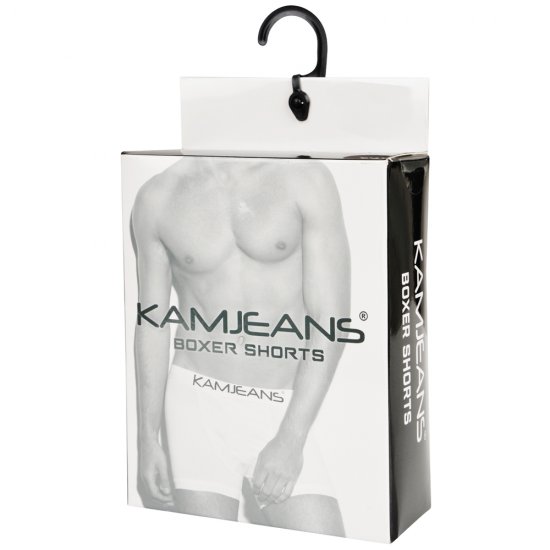 Kam Jeans Boxershorts, Svart og Mørkeblå 2-Pakk - Undertøy & badetøy - Undertøy store størrelser 