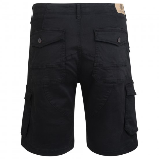 Kam Jeans 320 Cargoshorts Svart - Shorts - Store shorts - W40-W60