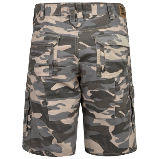Kam Jeans 329 Short Charcoal Camo - Shorts - Store shorts - W40-W60