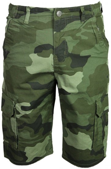 Kam Jeans 330 Cargoshorts Camo - Shorts - Store shorts - W40-W60