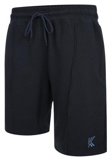 Kam Jeans 3305 Jaquard Mesh Shorts Navy - Sweatbukser og-shorts - Sweatbukser og Sweatshorts 2XL-12XL