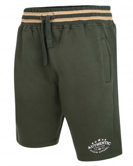 Kam Jeans 345 Authentic Shorts Khaki - Sweatbukser og-shorts - Sweatbukser og Sweatshorts 2XL-12XL