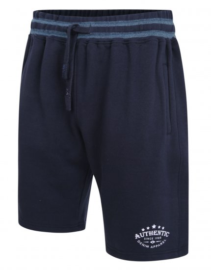 Kam Jeans 345 Authentic Shorts Navy - Sweatbukser og-shorts - Sweatbukser og Sweatshorts 2XL-12XL