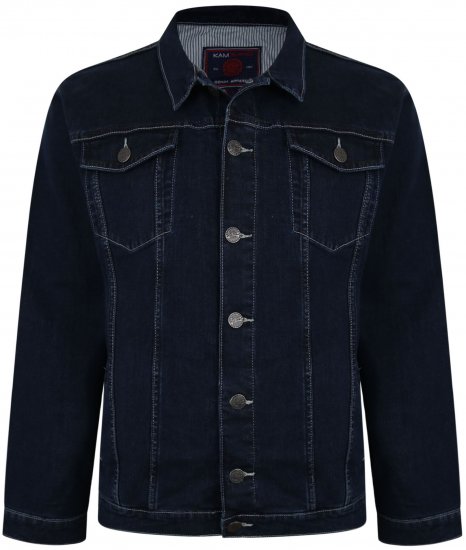 Kam Jeans 405 Western Denim Jacket Indigo - Jakker - Store jakker - 2XL-12XL