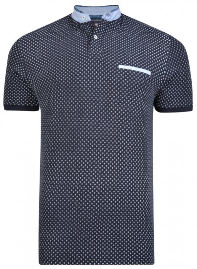 Kam Jeans 5269 Polo Black - Polo- & piqueskjorter - Poloskjorte i store størrelser - 2XL-8XL