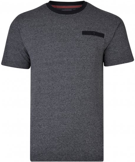 Kam Jeans 5325 T-shirt Navy - T-skjorter - Store T-skjorter - 2XL-14XL