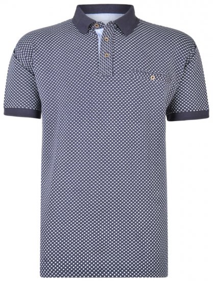 Kam Jeans 5408 Polo Navy - Polo- & piqueskjorter - Poloskjorte i store størrelser - 2XL-8XL