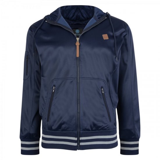 Kam Jeans 799 Tricot Hoody Navy - Gensere og hettegensere - Store hettegensere - 2XL-14XL