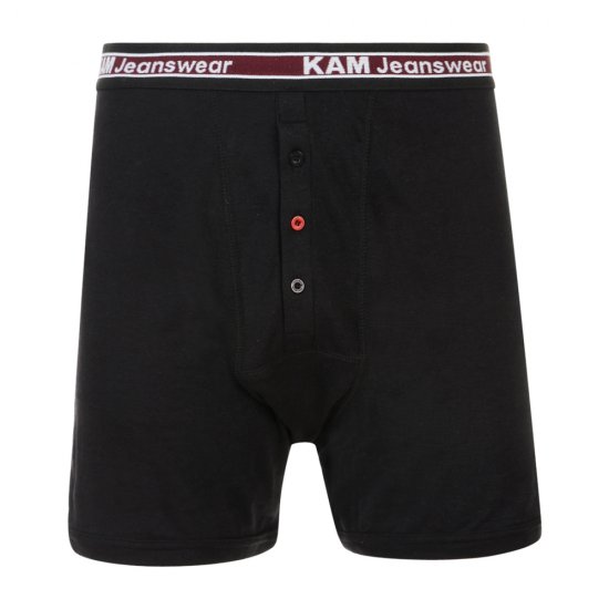 Kam Jeans Boxershorts, Svart, Grå, Mørkeblå 3-Pakk - Undertøy & badetøy - Undertøy store størrelser 