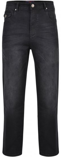 Kam Jeans Alonso Black Used - Jeans og bukser - Store Bukser og Store Jeans