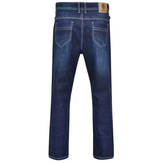 Kam Jeans Alonso Blue Mid Used - Jeans og bukser - Store Bukser og Store Jeans