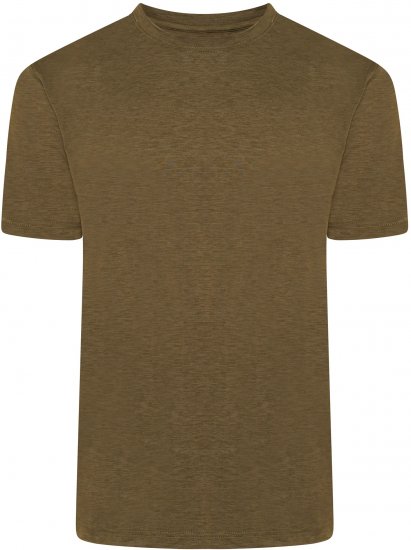 Kam Jeans AP001 XT Active Performance Marl Tee Khaki - T-skjorter - Store T-skjorter - 2XL-14XL