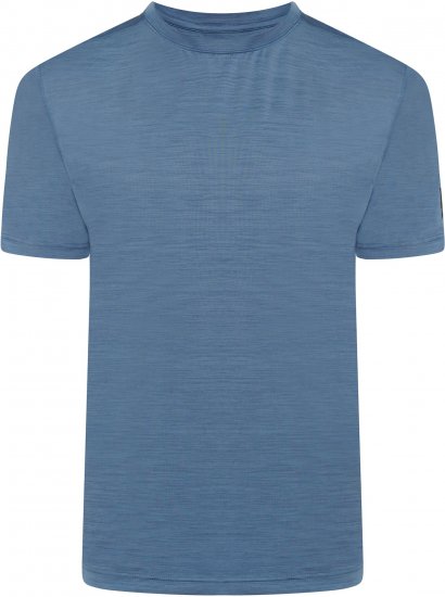 Kam Jeans AP001 XT Active Performance Marl Tee Royal Blue - T-skjorter - Store T-skjorter - 2XL-14XL