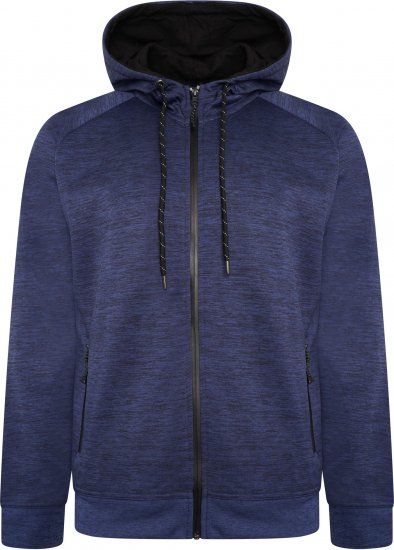 Kam Jeans AP008 Active Performance Hoodie Indigo - Gensere og hettegensere - Store hettegensere - 2XL-14XL