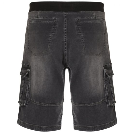 Kam Jeans Dito Denim Shorts Charcoal - Shorts - Store shorts - W40-W60