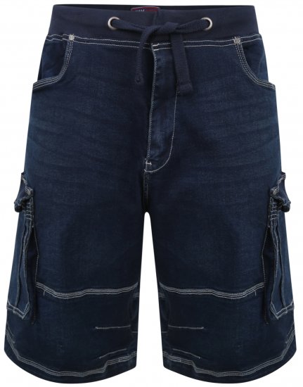 Kam Jeans Dito Denim Shorts Mid Used Blue - Shorts - Store shorts - W40-W60