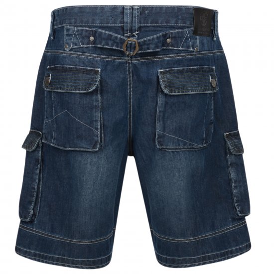 Kam Jeans Francis Dark Used - Shorts - Store shorts - W40-W60