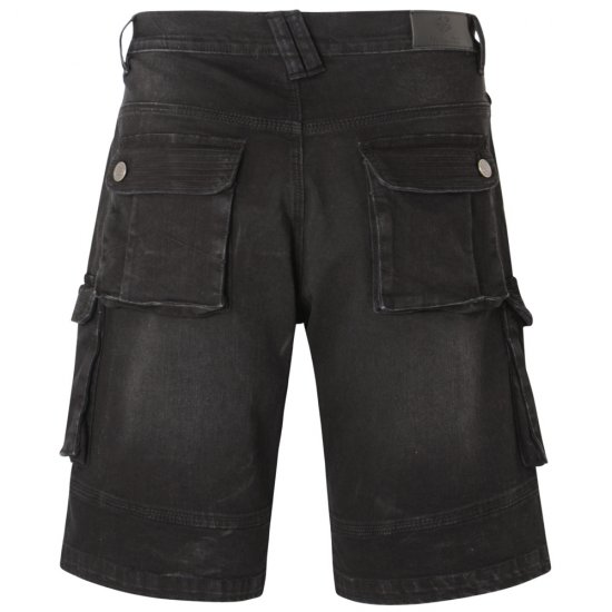 Kam Jeans Ivan Cargo Shorts Black - Shorts - Store shorts - W40-W60