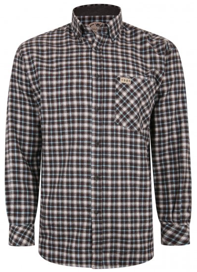Kam Jeans P681 Flannel Check Shirt - Skjorter - Store skjorter - 2XL-8XL