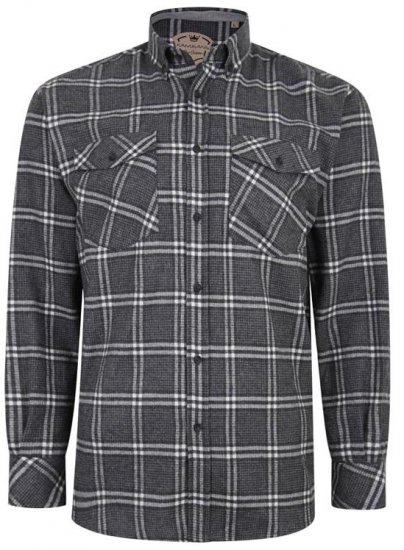 Kam Jeans P682 Flannel Shirt - Skjorter - Store skjorter - 2XL-8XL